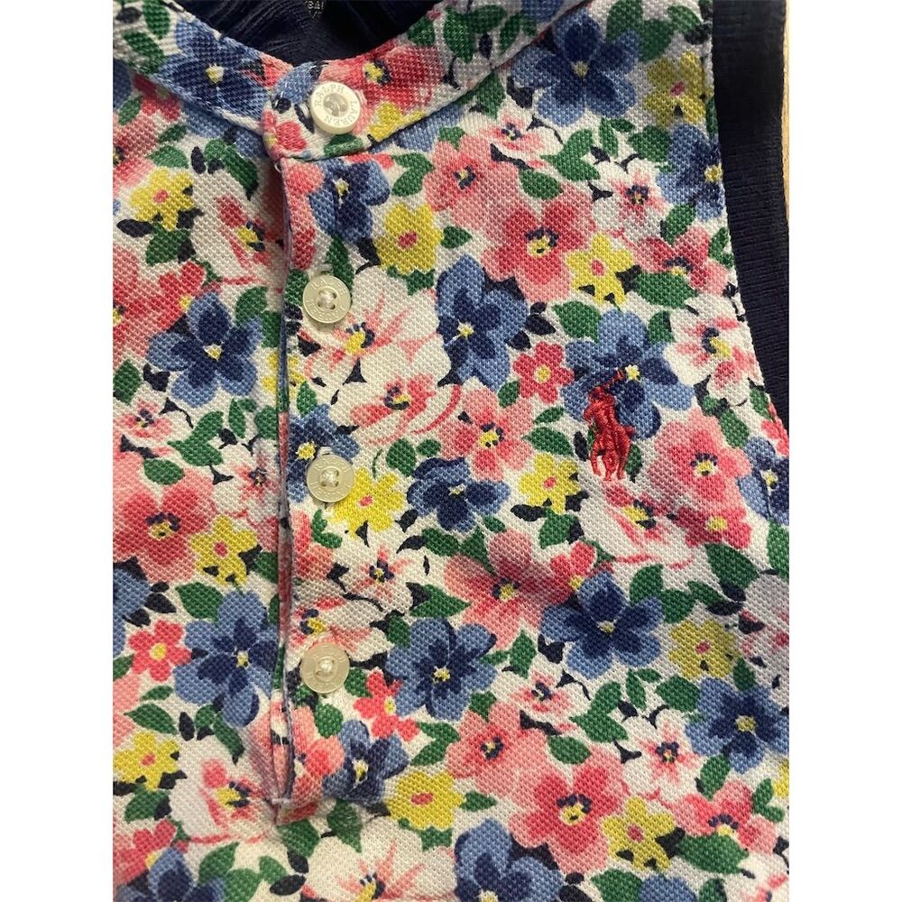 Ralph Lauren Girls' Floral Sleeveless Dress Size 5 Multicolor Casual - Picture 2 of 5